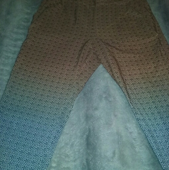 H&M Large Ombre Boho Pants - Picture 2 of 6